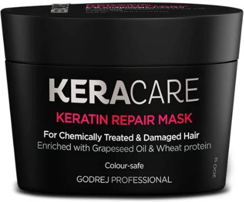 Godrej Professional Keratin Repair Mask For Chemically Treated & Damaged Hair - 200g