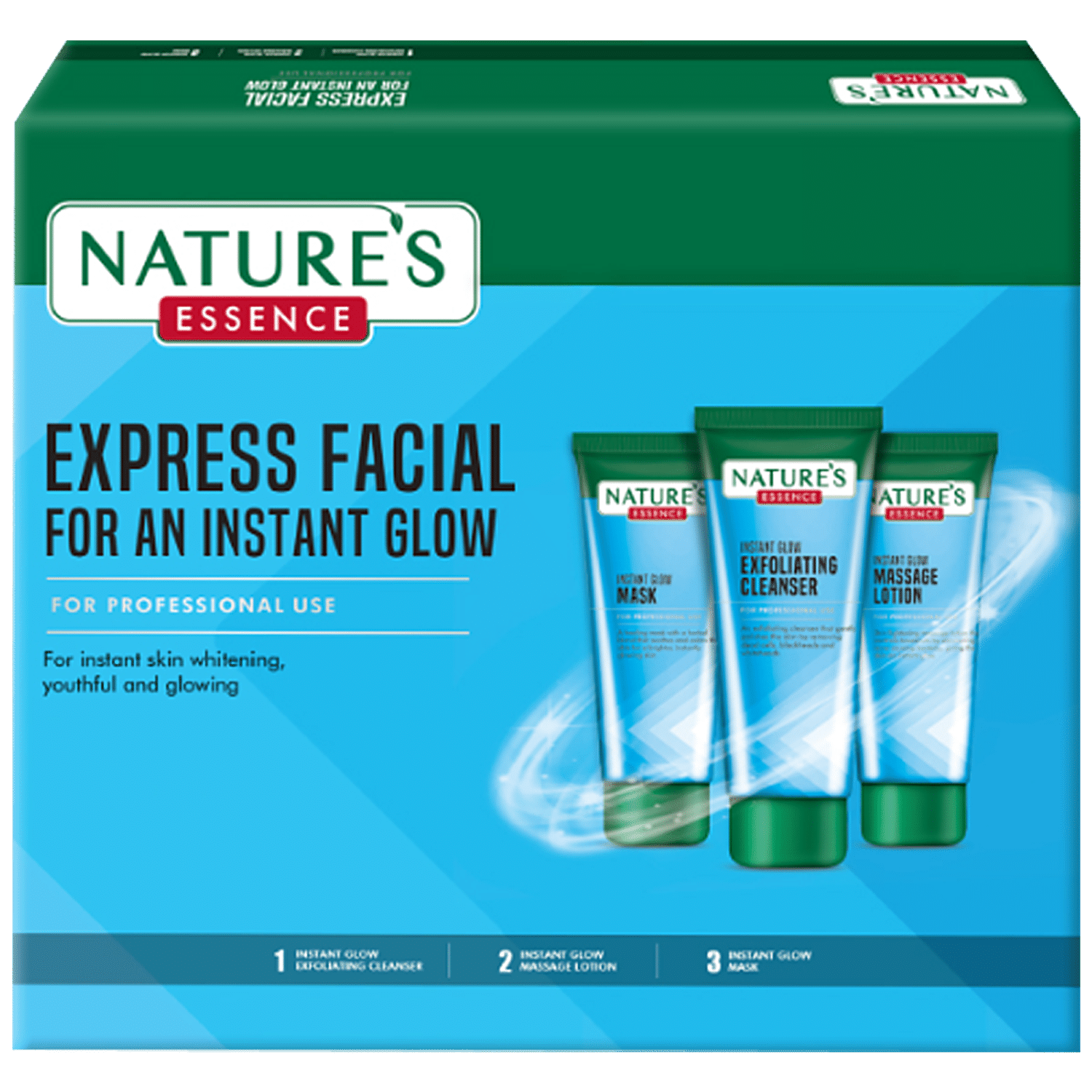 Nature's Instant Glow Express Facial Kit (300 Gm)