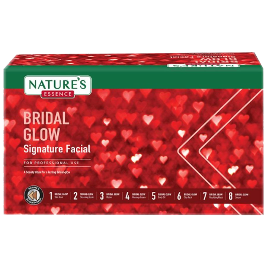 Nature's Essence Bridal Glow Signature Facial Kit (390gm+180ml)  (570 g)