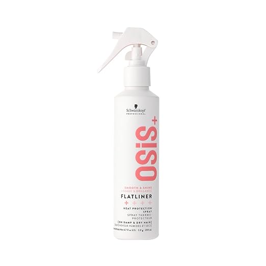 Schwarzkopf Professional OSiS+ Flatliner Heat Protection Hair Spray  (200 ml)