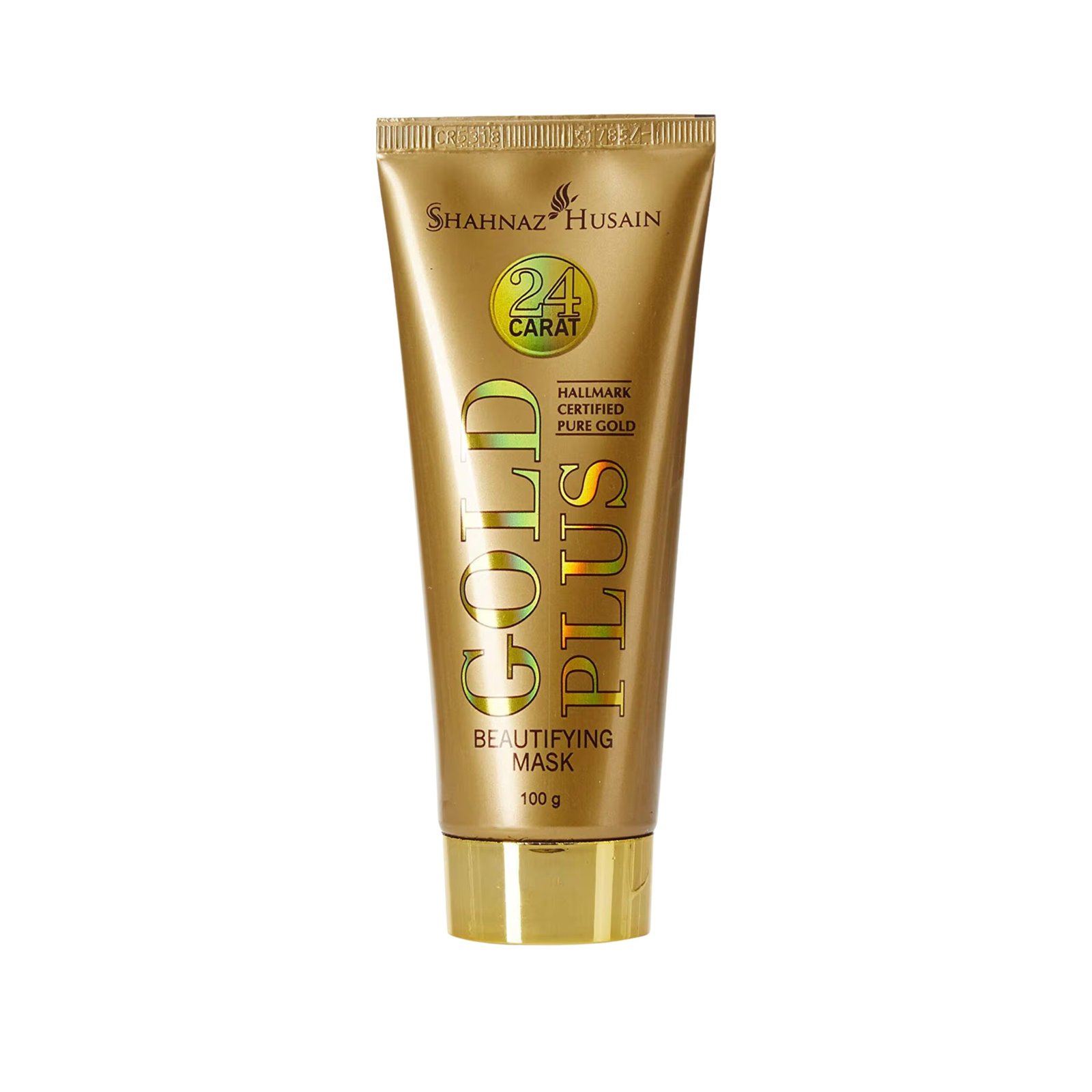Shahnaz Husain Gold Plus Beautifying Face Mask | Hallmark Certified 24k Gold | 100g