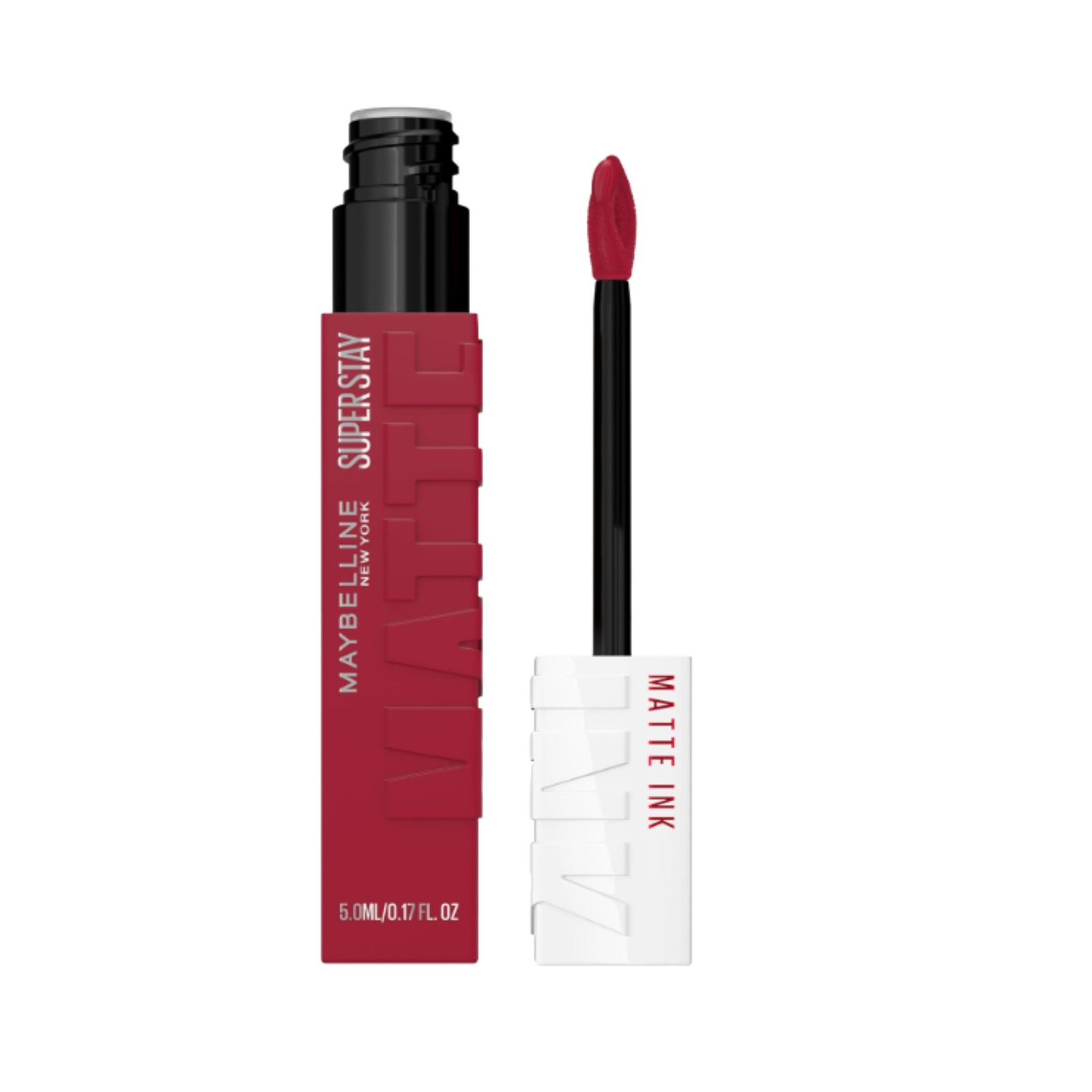 Maybelline New York Liquid Matte Lipstick, Long Lasting, 16hr Wear, Superstay Matte Ink, 50 Voyager, 5ml - 80 Ruler