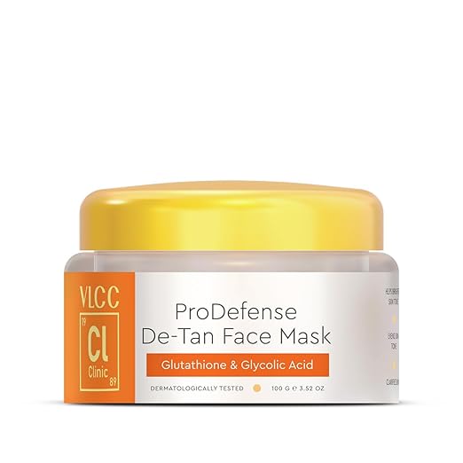De-Tan Face Mask -100 g - With Glutathione & Glycolic Acid