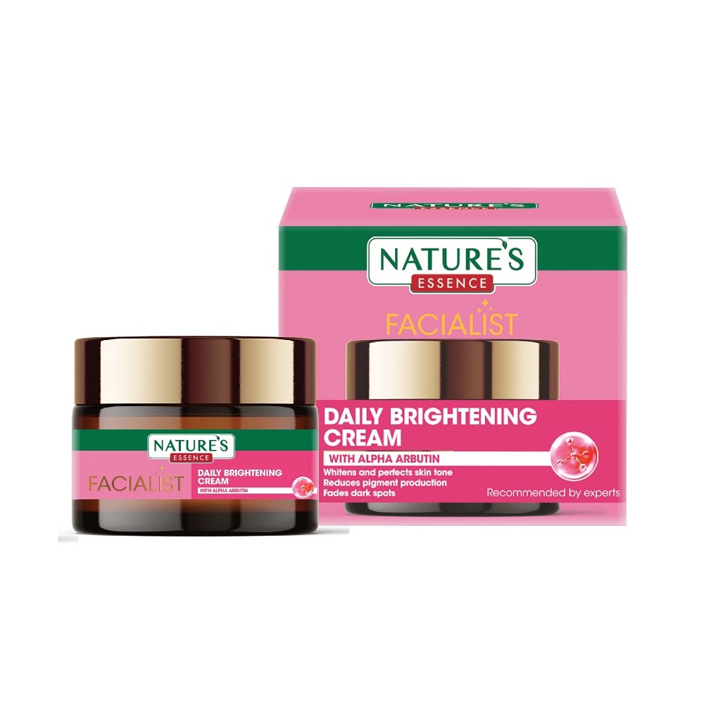 Nature's Essence Daily Brightening Cream with 2% Alpha Arbutin  (45 g)