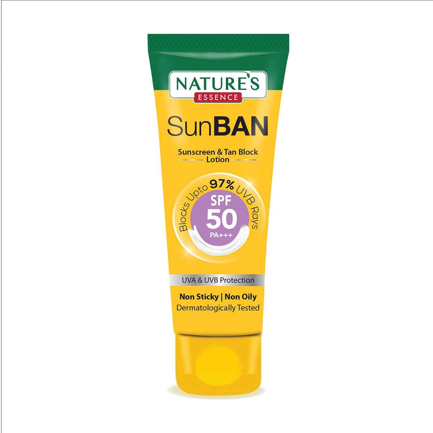 Nature's Essence Sunscreen - SPF 50+++ PA+++  Sunscreen & Tan Block Crème  (120 ml)