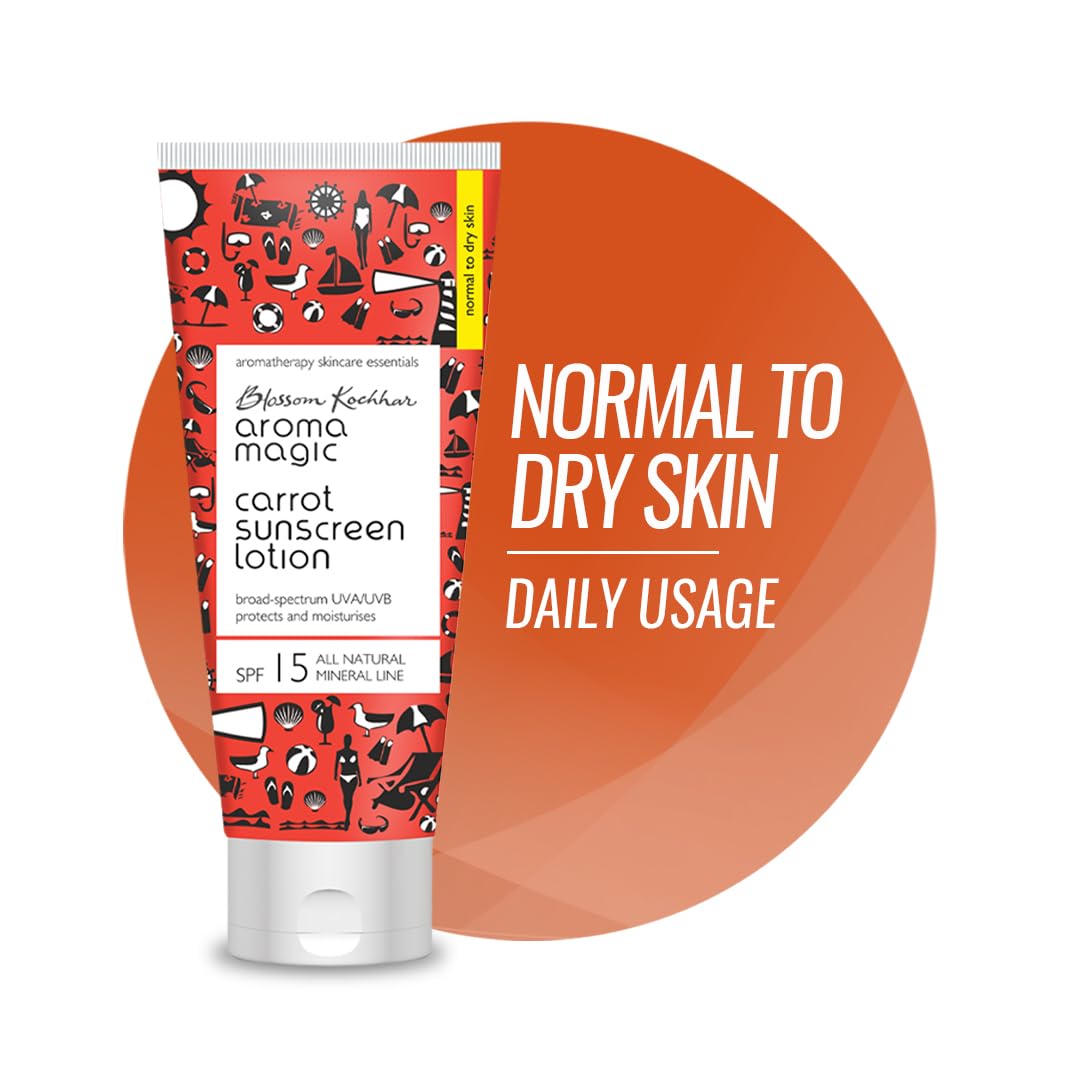 Aroma Magic Sunscreen - SPF 15 PA+ Carrot Sunscreen Lotion 100 ml