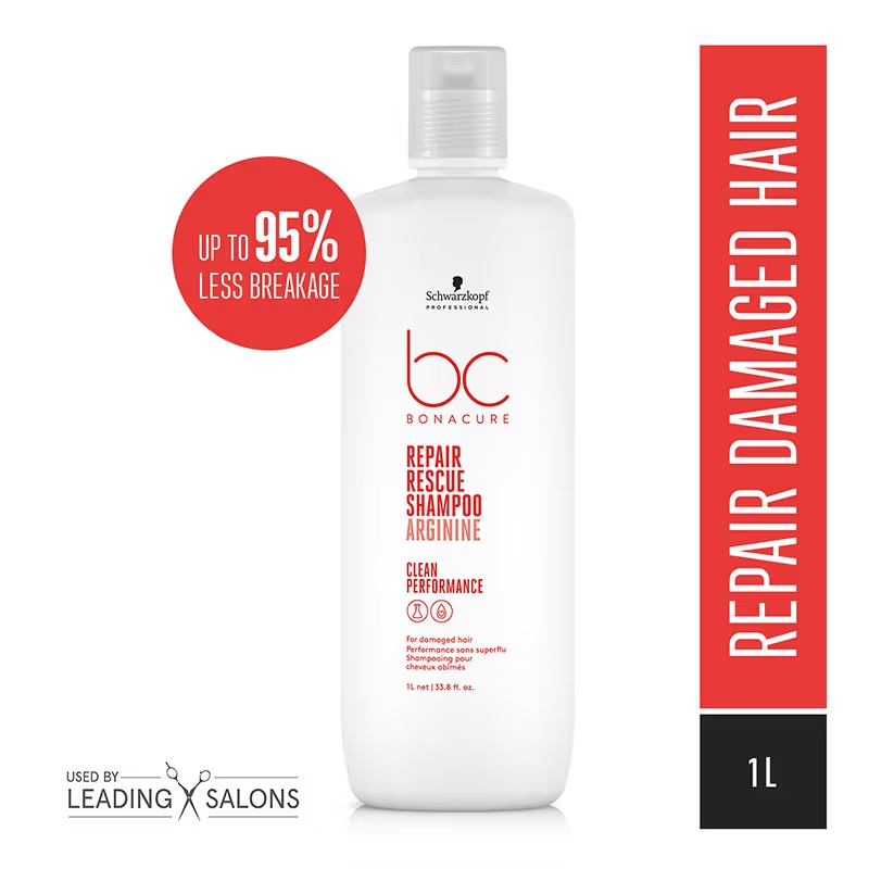 Schwarzkopf BC Bonacure Peptide Rescue Repair Shampoo  (1000 ml)
