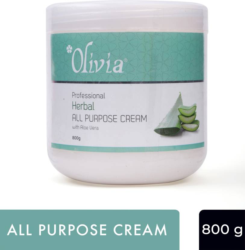 Olivia Professional Herbal All PurPose Cream with Aloe vera  (800 g)