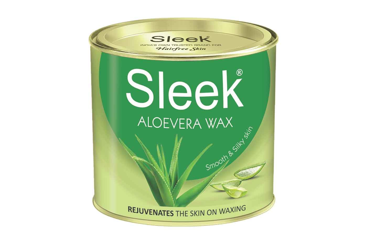 Sleek Aloe Vera Wax 600 gm Aloe Vera Hair Removal Wax | Hair Removal Wax For Arms, Chest, Legs, Back, and Full Body | For Men & Women,Unisex | All Skin Types - (600 gram)
