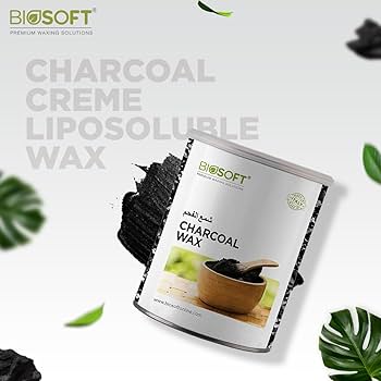 Biosoft Aloe Vera Cream Liposoluble Wax 800ml, Packed With Moisturizing Properties - Charcoal Cream Wax.
