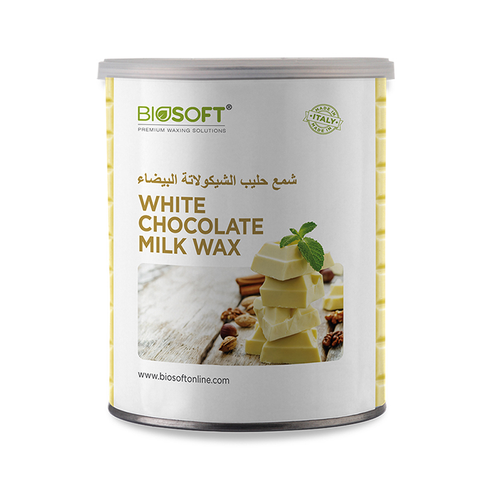 Biosoft Azulene |  White Chocolate Cream Wax 800ml - White Chocolate Cream Wax