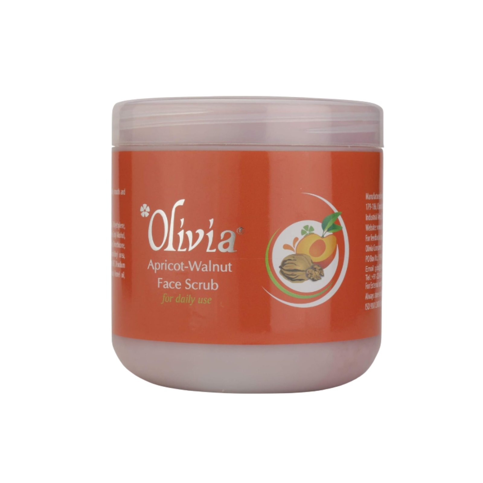 Olivia Apricot Walnut Face Scrub  (800 g)