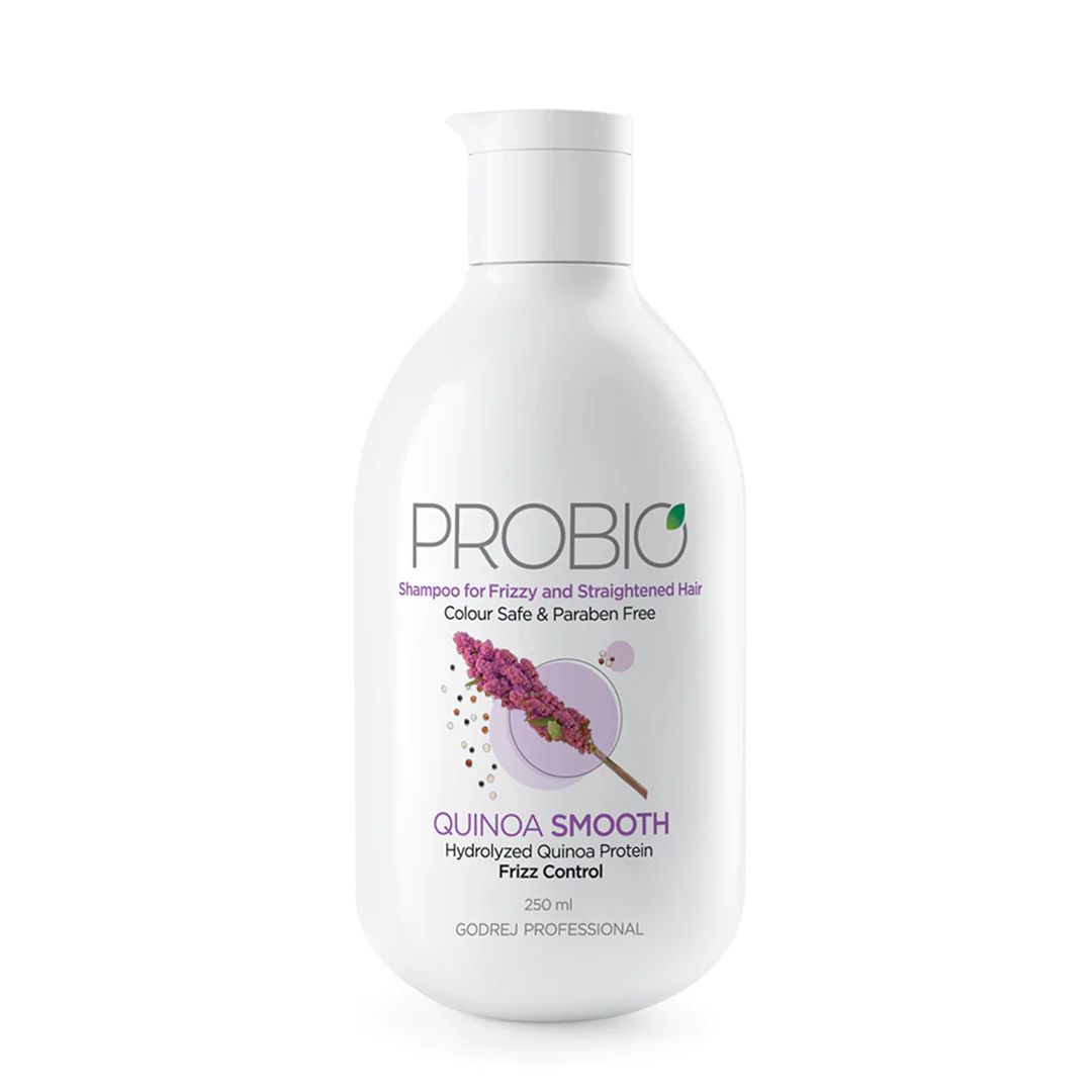 Godrej Professional Probio Quinoa smooth shampoo for frizzy and straightened hair  (250 ml)