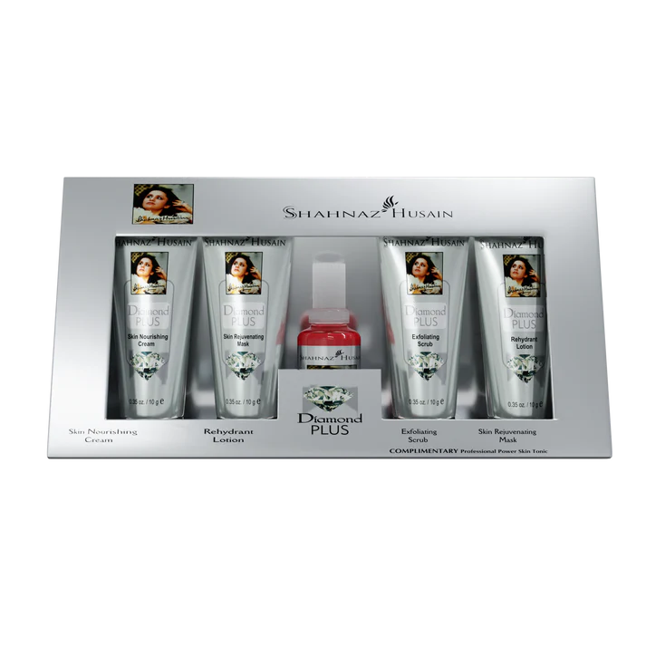 Shahnaz Husain Diamond plus facial kit  (5 x 11 g)