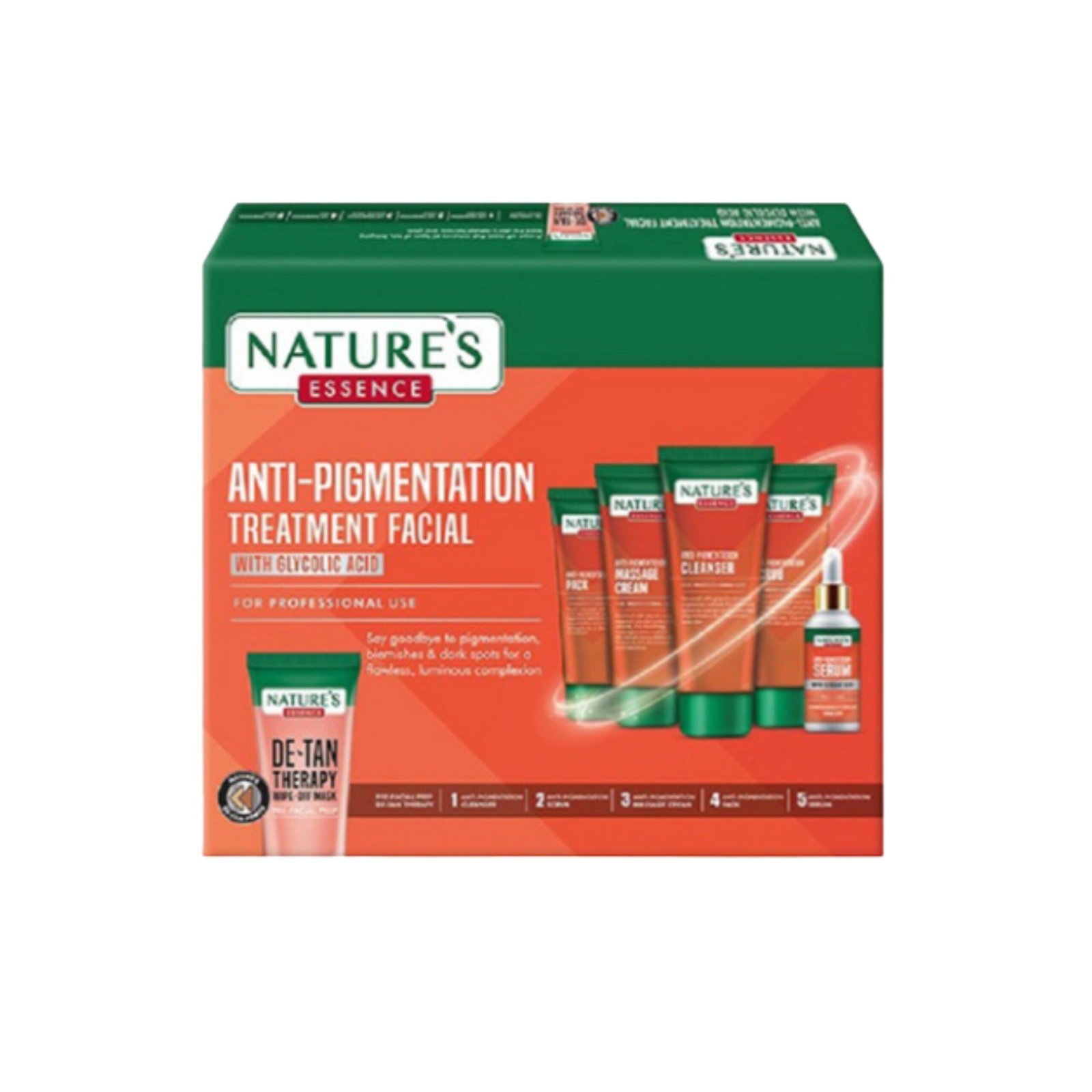 Nature's Essence Anti-Pigmentation Treatment Facial Kit With Glycolic Acid  (280 g)