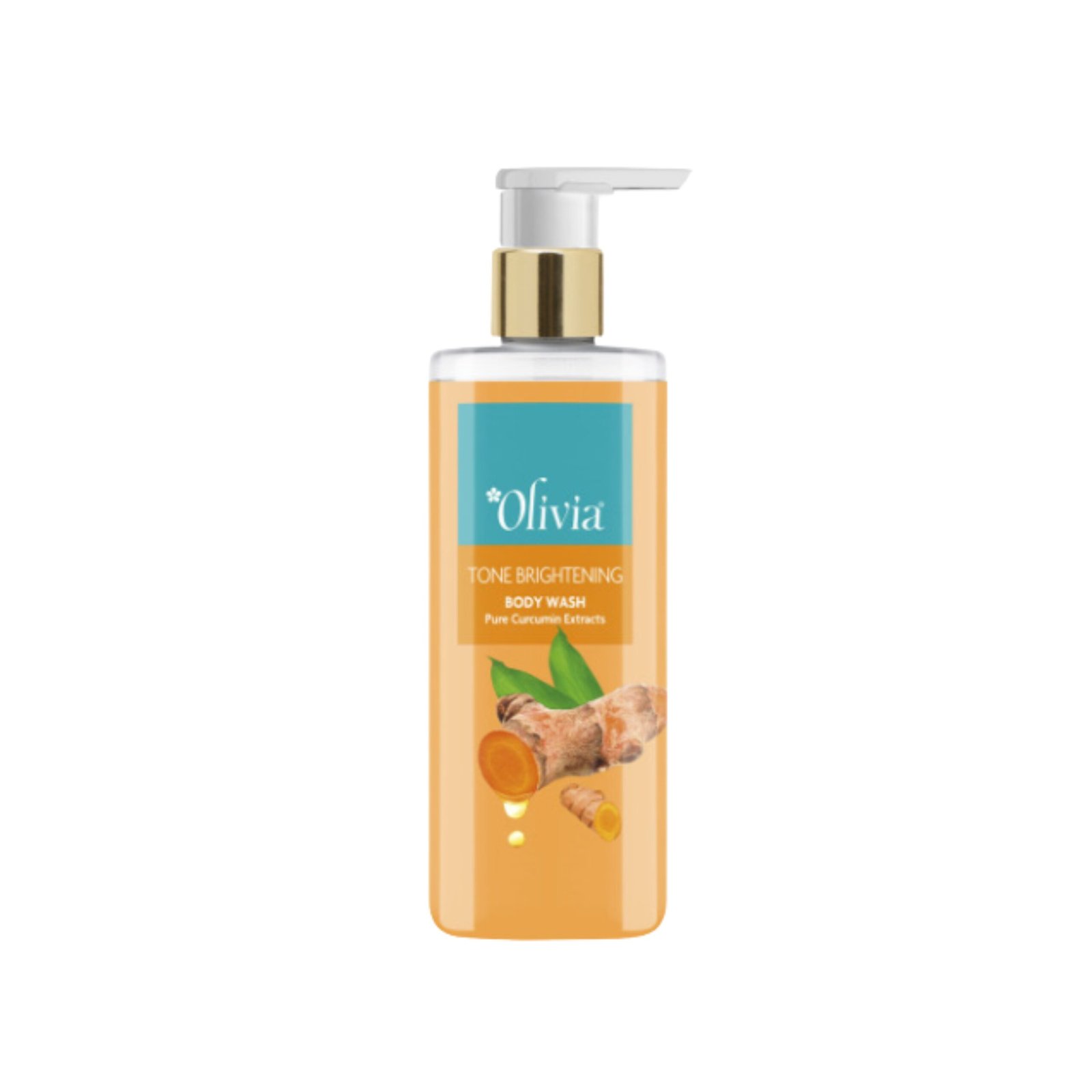 Olivia Tone Brightening Body Wash with Pure Curcumin Extracts  (250 ml)