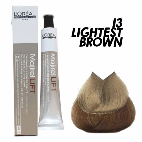 loreal  Professionnel Majiblond Ultra Hair Color , 900 S Ultra Light Blonde - Majirel (4.20)burgundy Brown