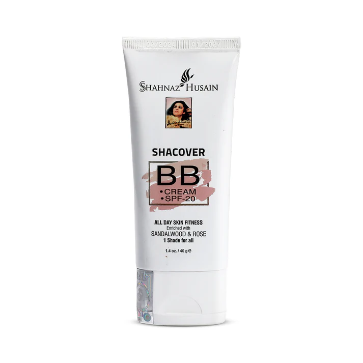 Shahnaz Husain Shacover BB Cream SPF-20 | All Day Skin Fitness |  (40 g)