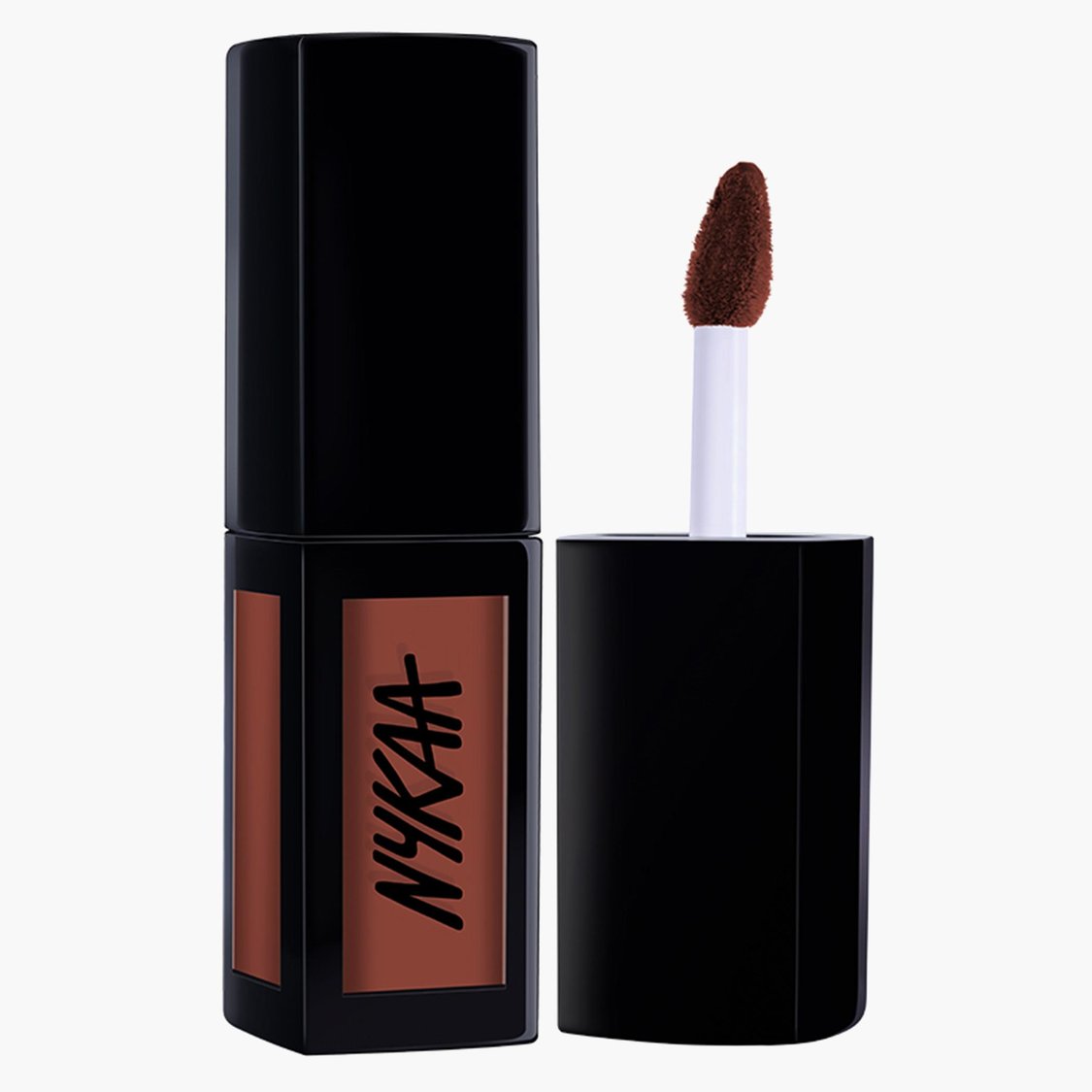 Nykaa Matte to Last Liquid Lipstick, Matte Finish, 5 ml - 01 Bombae - CHAI (18)