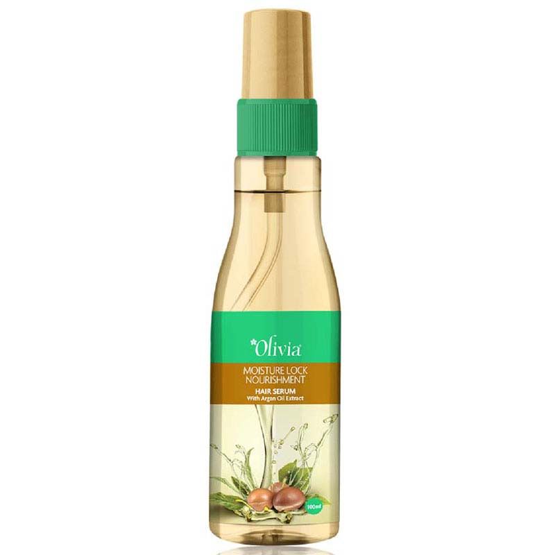 Olivia Moisture Lock Nourishment Hair Serum With Argan Oil Extract (100ml)