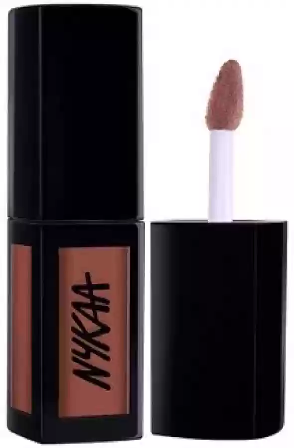 Nykaa Matte to Last Liquid Lipstick, Matte Finish, 5 ml - 01 Bombae - MADRAAS KAAPI (05)