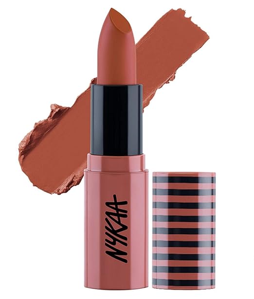 Nykaa So Creme! Creamy Matte Lipstick - Bon Appetit Baby - Let It Snooze.