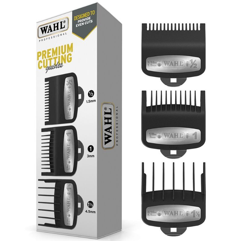 Wahl 3 Pack Premium Guide Comb Attachment for Wahl Hair Clippers