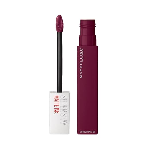 Maybelline New York Liquid Matte Lipstick, Long Lasting, 16hr Wear, Superstay Matte Ink, 50 Voyager, 5ml - 230 Tranformer
