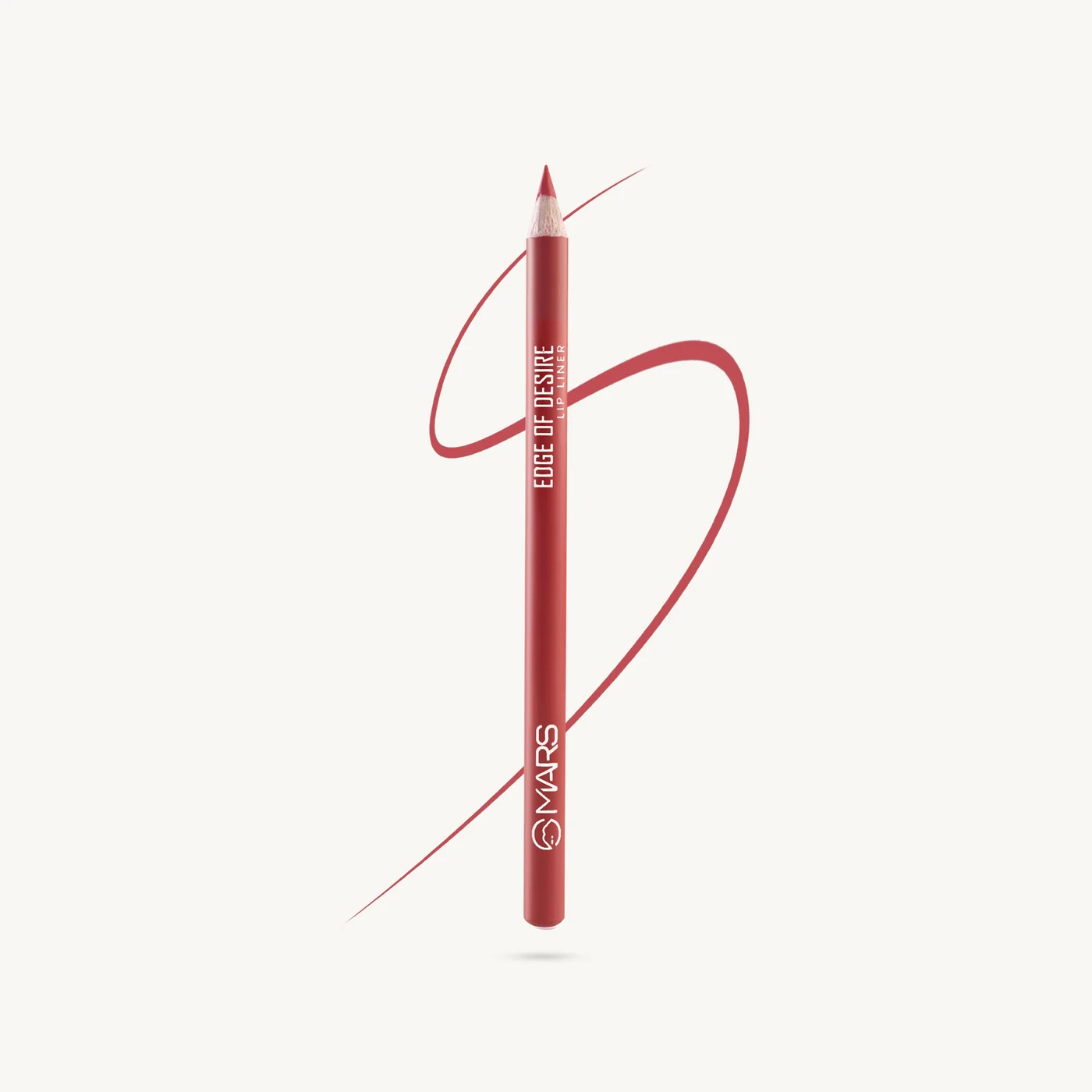 MARS Matte Lip Liner | One Swipe Smooth Application | Long Lasting Lip Pencil (1.4gm) - 07 magnetic magenta