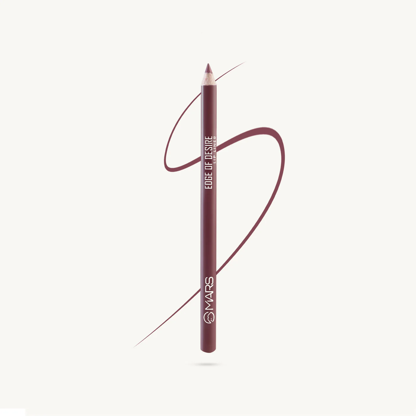MARS Matte Lip Liner | One Swipe Smooth Application | Long Lasting Lip Pencil (1.4gm) - 03 blood bath