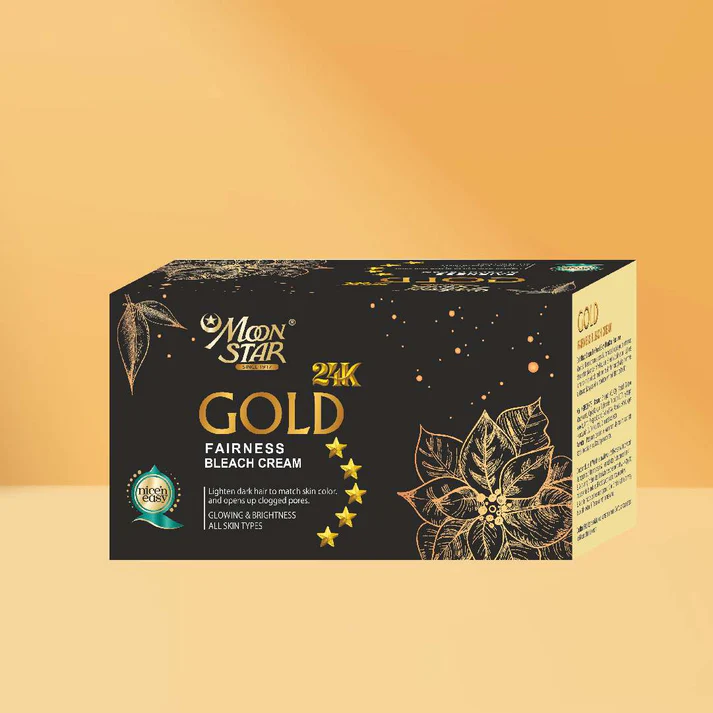 Moonstar Fruit Glow Fairness Bleach Cream (300gm) - Gold Bleach