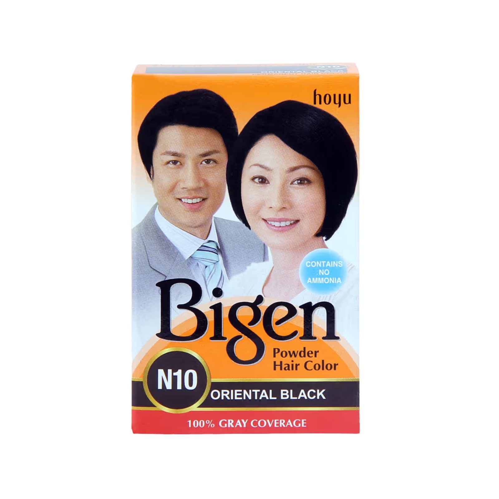 Bigen Powder Hair Color, 6g - Oriental Black N10