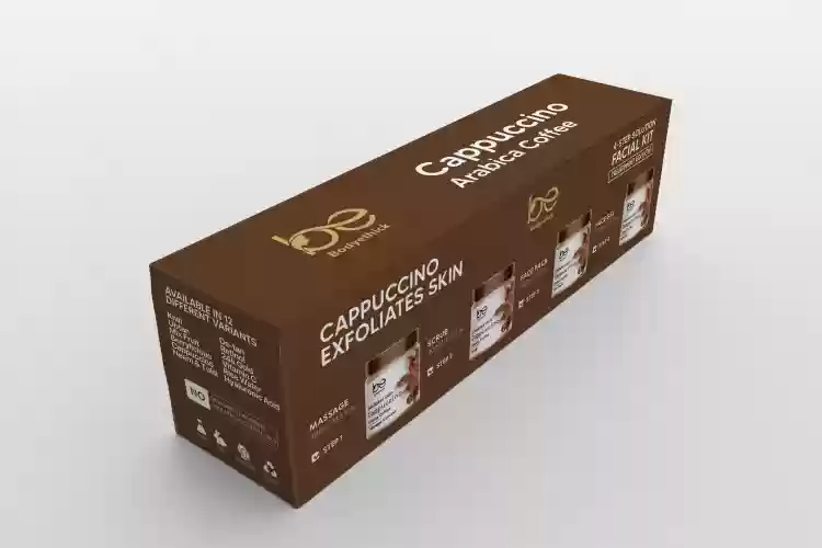 bodyethick Berrylicious Anti-Pigmentation || With MixBerries || Facial Kit 4 Step Solution  (1800 g) - Cappuccino Facial Kit