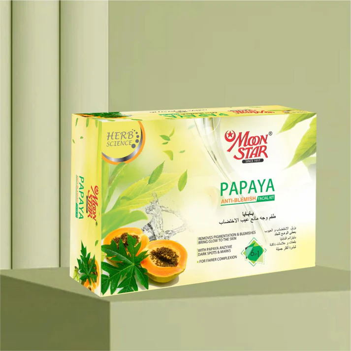 Moonstar Papaya Anti-Blemish Facial Kit
