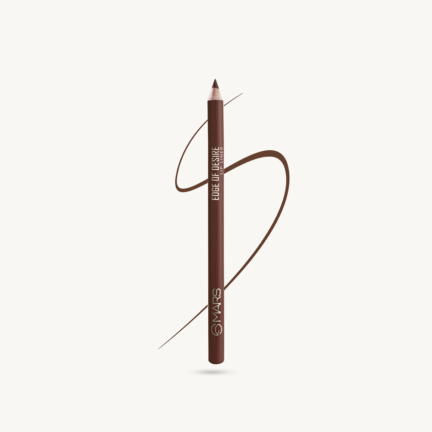 MARS Matte Lip Liner | One Swipe Smooth Application | Long Lasting Lip Pencil (1.4gm) - 14 choco butter