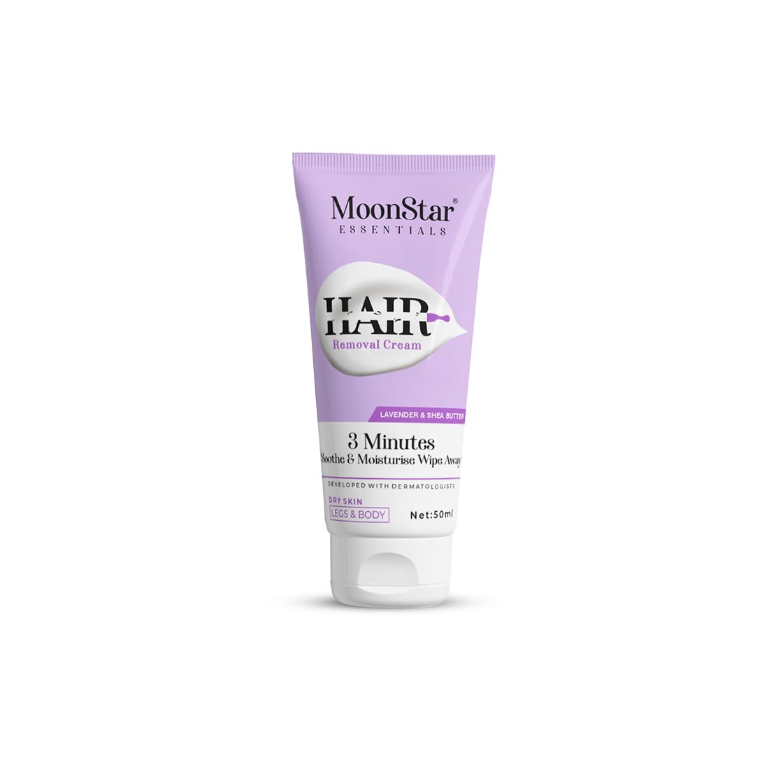 Moonstar Hair Removal Creams Combo || Normal Skin || Dry Skin || Sensitive Skin - Lavander