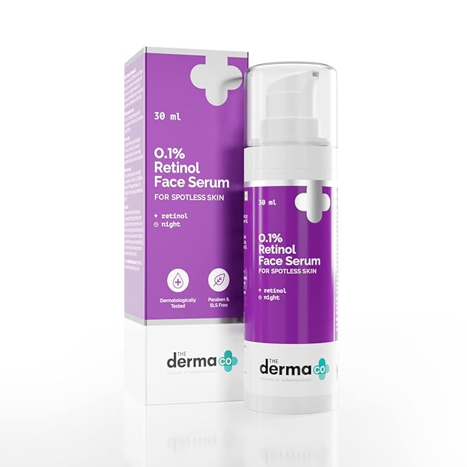 The Derma Co 0.1% Retinol Serum for Younger-Looking & Spotless Skin