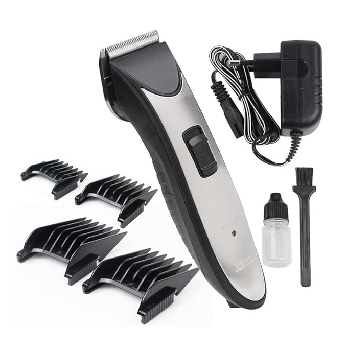 Kemie Original Km-3909 Hair Trimmer Professional Rechargeable Electric Hair Clipper,Razor Runtime: 90 Min Trimmer For Men&Women (Multicolor)