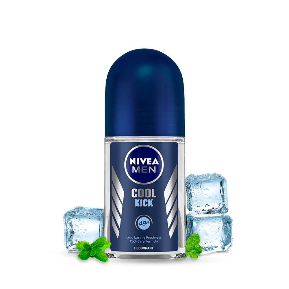 NIVEA Cool Kick Deodorant Roll-on – For Men (50 ml)