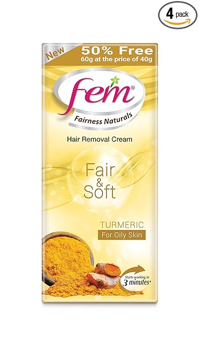 Fem Hair Removal Cream Turmeric For Oily Skin  Cream  (25 g)