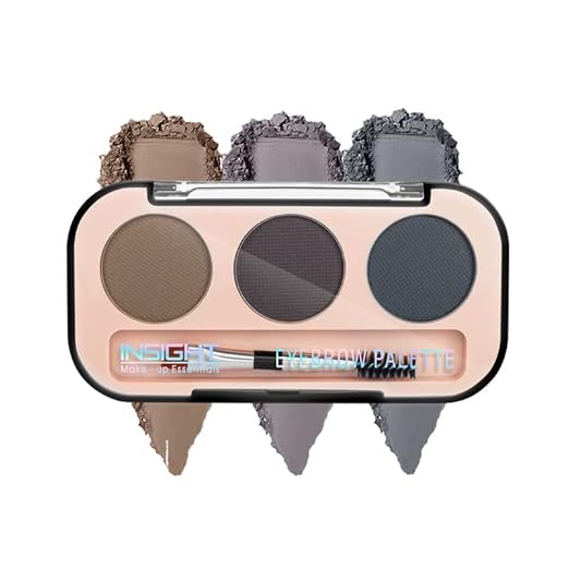 Insight Cosmetics Eyebrow Palette |Travel-Friendly Eyebrow Palette With Blendable Colors For Face Makeup, 6 gm