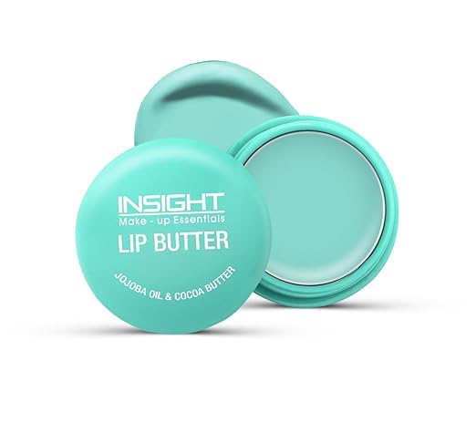 Insight Cosmetics Lip Butter Enriched with Rosehip Oil, Jojoba Oil & Vitamin E| Excellent Lip Mask| Tanned Lips Brightening| Natural Pink Lips, 3gm, LP06-Blueberry - Mini