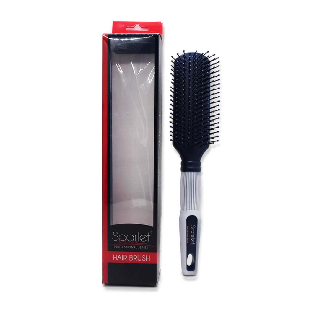 Scarlet Hair Grip Flat Brush SBX062