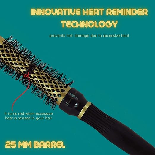 Scarlet Ceramic Hot Brush25MM(SHB045)6502
