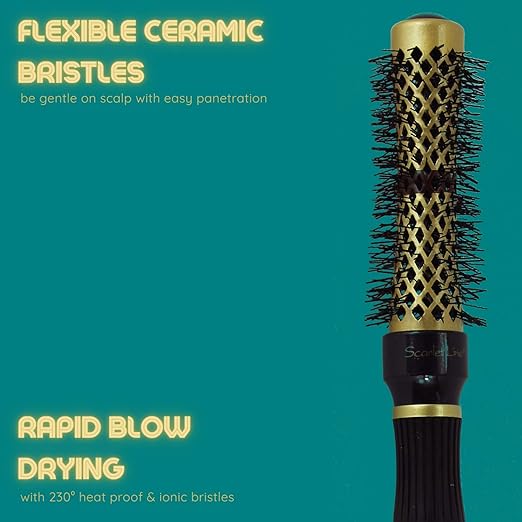 Scarlet Ceramic Hot Brush25MM(SHB045)6503