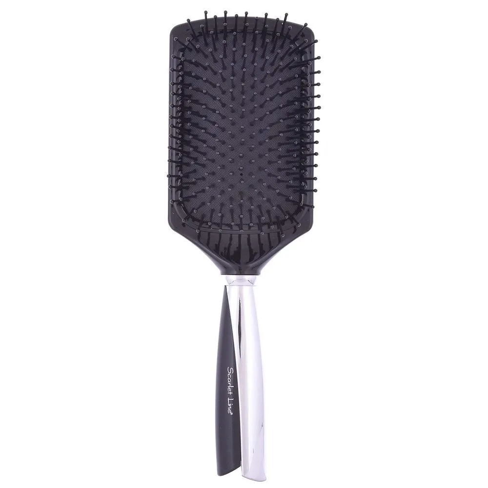 Scarlet line Black and silver Paddle Big Brush