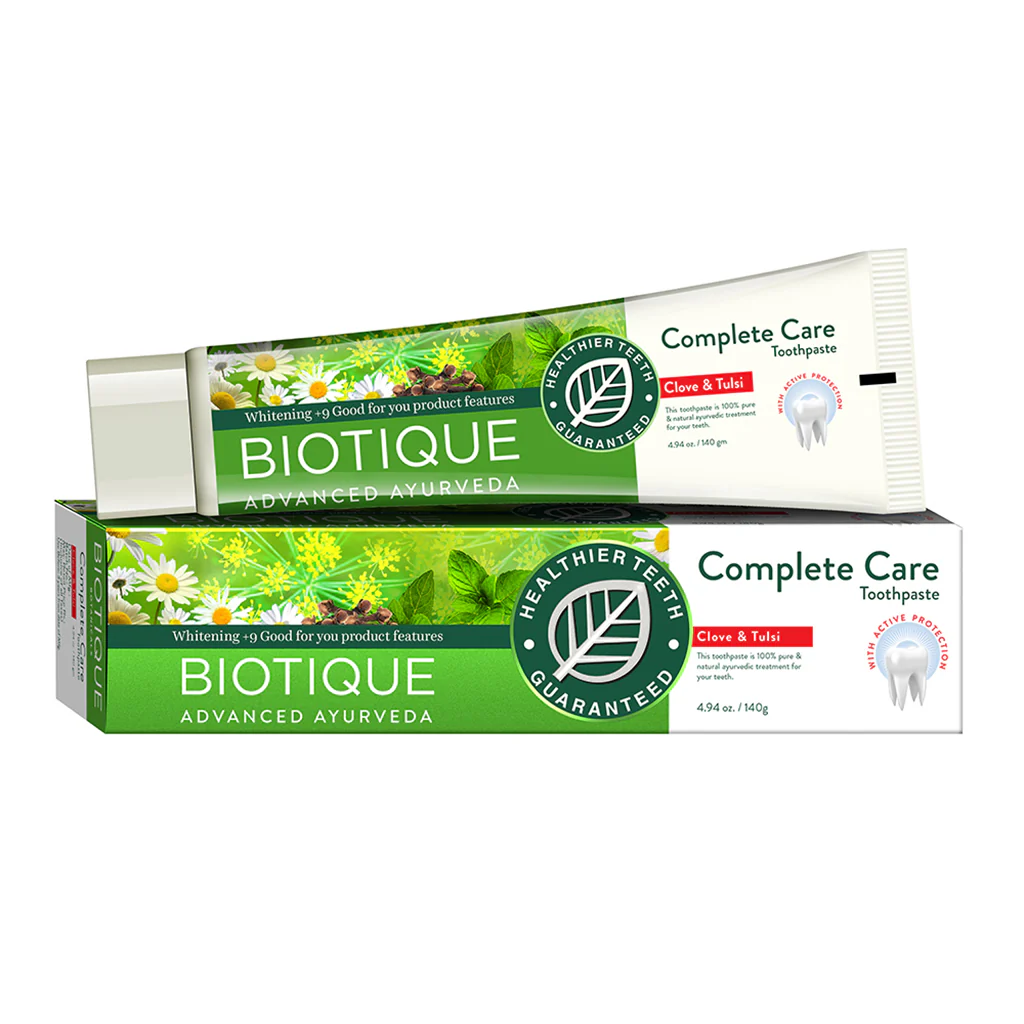 Biotique Micro Clove Action Toothpaste - For Teeth Whitening - 140gm
