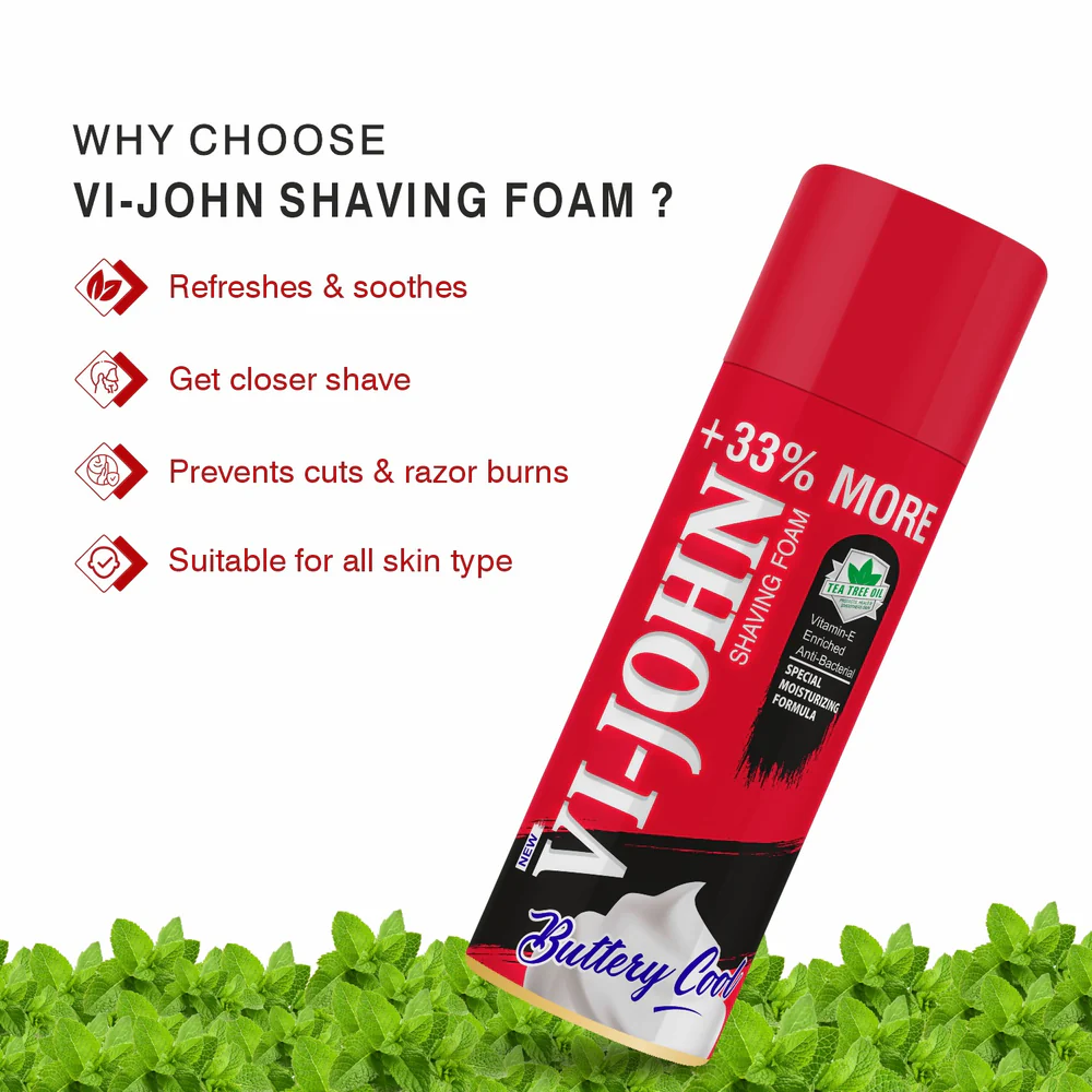 VJ Shaving Foam 400GM 2503