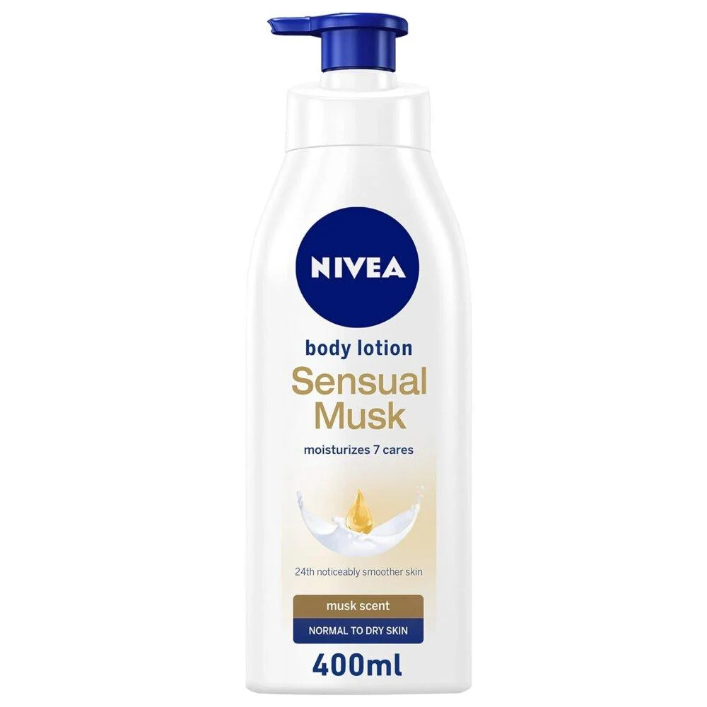 NIVEA Sensual Musk Body Lotion, Normal to Dry Skin, 400ml