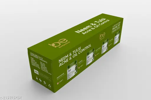 bodyethick Berrylicious Anti-Pigmentation || With MixBerries || Facial Kit 4 Step Solution  (1800 g) - Neem & Tulasi Facial Kit
